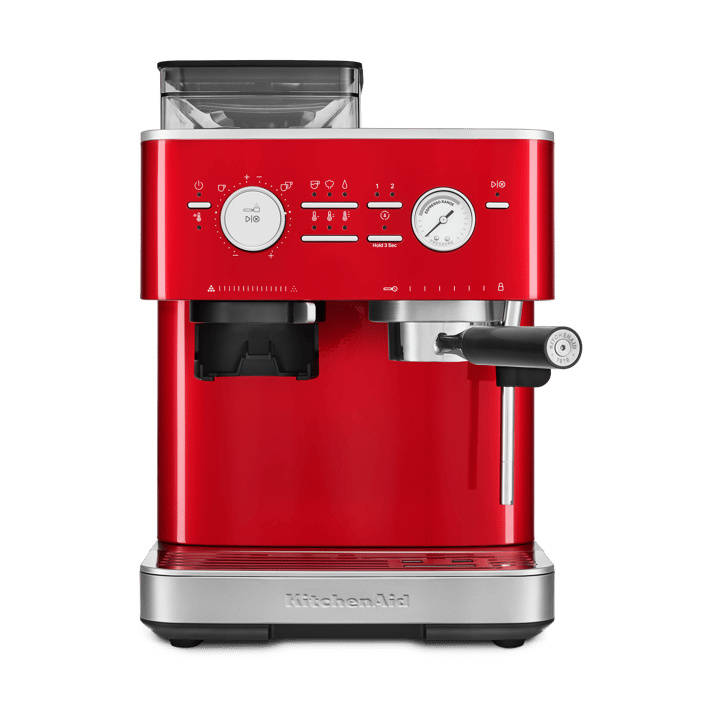 KitchenAid halvautomatisk espressomaskin med kvarn - Candy apple - KitchenAid