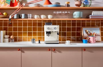 KitchenAid halvautomatisk espressomaskin med kvarn - Porcelain white - KitchenAid