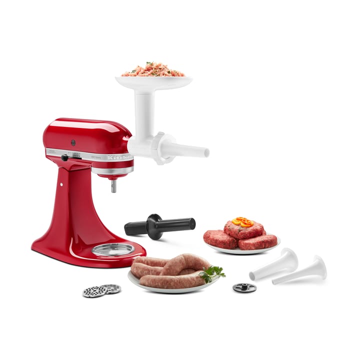 KitchenAid korvhornstillbehör till köttkvarn - White - KitchenAid