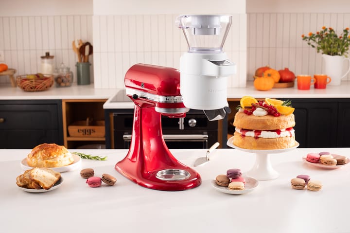 KitchenAid sikt med våg till köksmaskin - White - KitchenAid