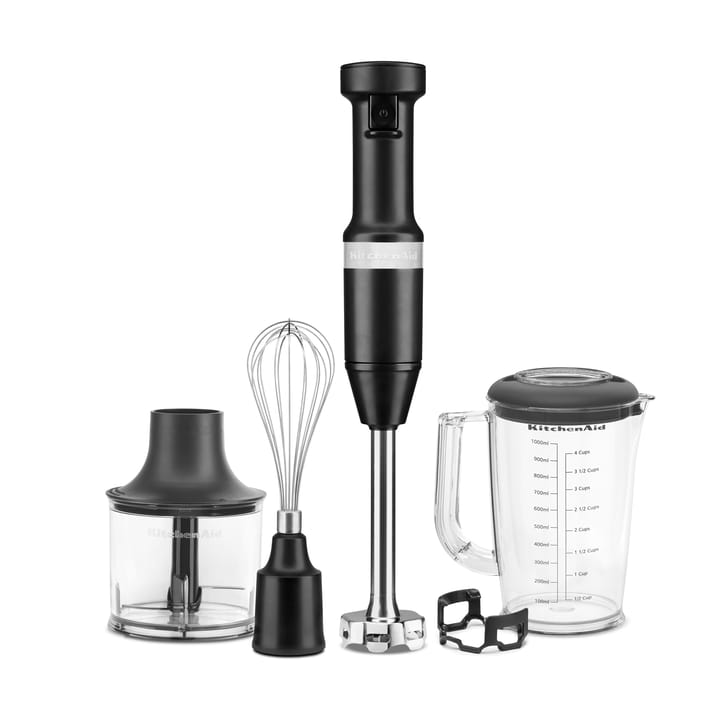 KitchenAid stavmixer set - Black matte - KitchenAid