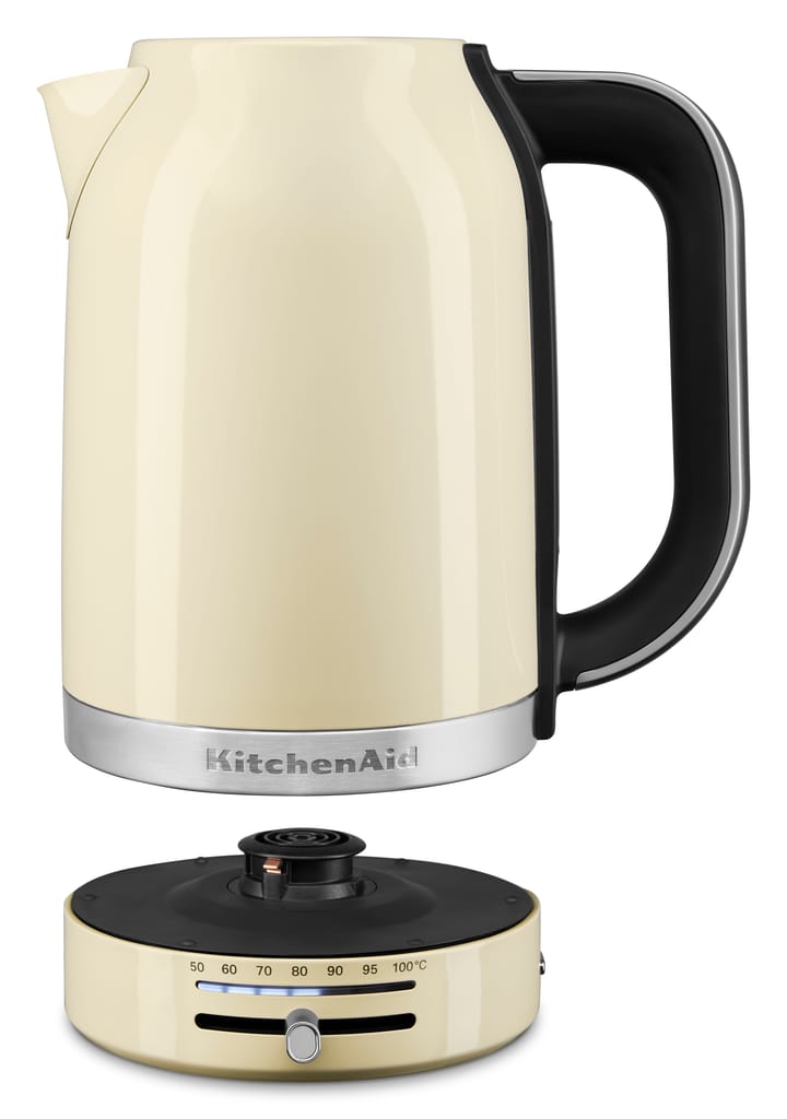 KitchenAid vattenkokare med temperaturkontroll 1,7 L - Almond cream - KitchenAid