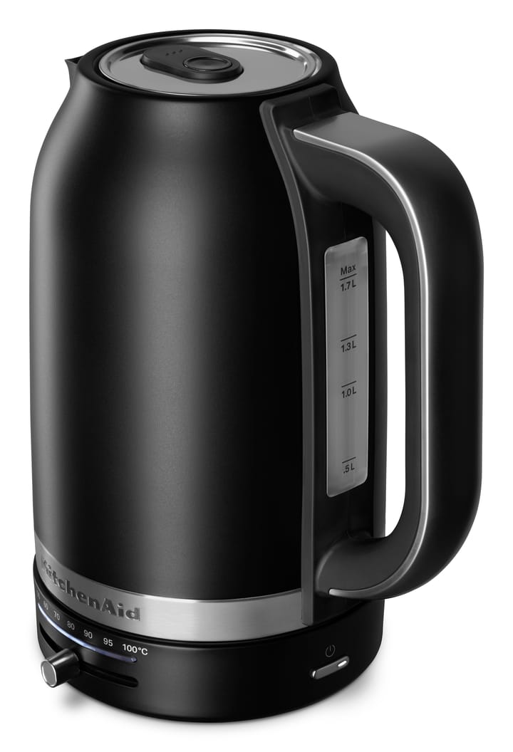 KitchenAid vattenkokare med temperaturkontroll 1,7 L, Black matte KitchenAid