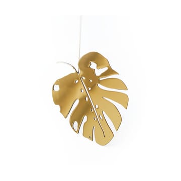 Brass leaves dekoration 2-pack - Water - KLONG