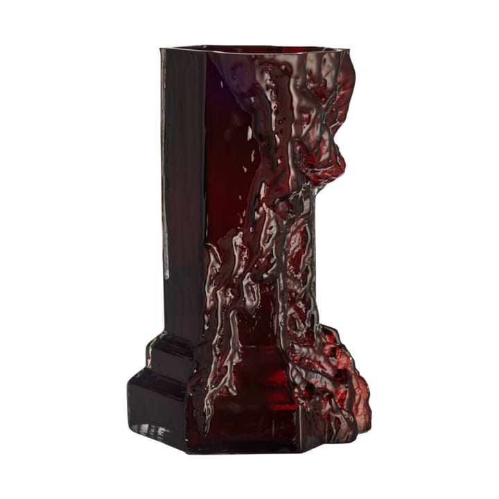 Rocky Baroque vas 35 cm, Oxblood Kosta Boda