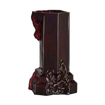 Rocky Baroque vas 350 mm - Oxblood - Kosta Boda