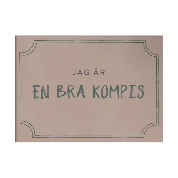 Kompisdiplomet poster 21x30 cm, Dusty rose Kunskapstavlan®