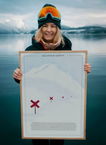 Mountain safety poster - 50x70 cm - Kunskapstavlan®