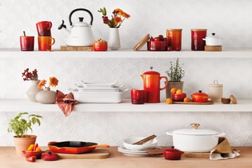 Le Creuset Heritage ugnsform 26 cm - White - Le Creuset