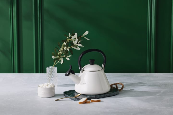 Le Creuset Kone vattenkittel med vissla - White - Le Creuset