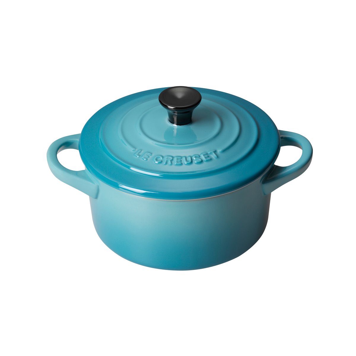 Le Creuset minigryta 10 cm Caribbean | Skandinavisk Design | Ugnsformar | Turkos