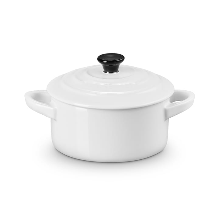 Le Creuset minigryta 10 cm - White - Le Creuset