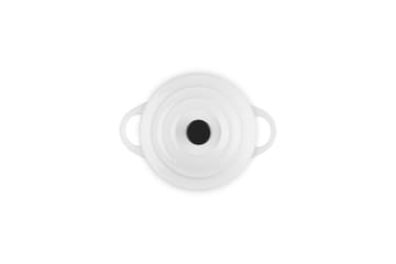 Le Creuset minigryta 10 cm - White - Le Creuset