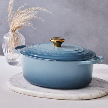 Le Creuset Signature oval gryta 4,1 l - Chambray - Le Creuset