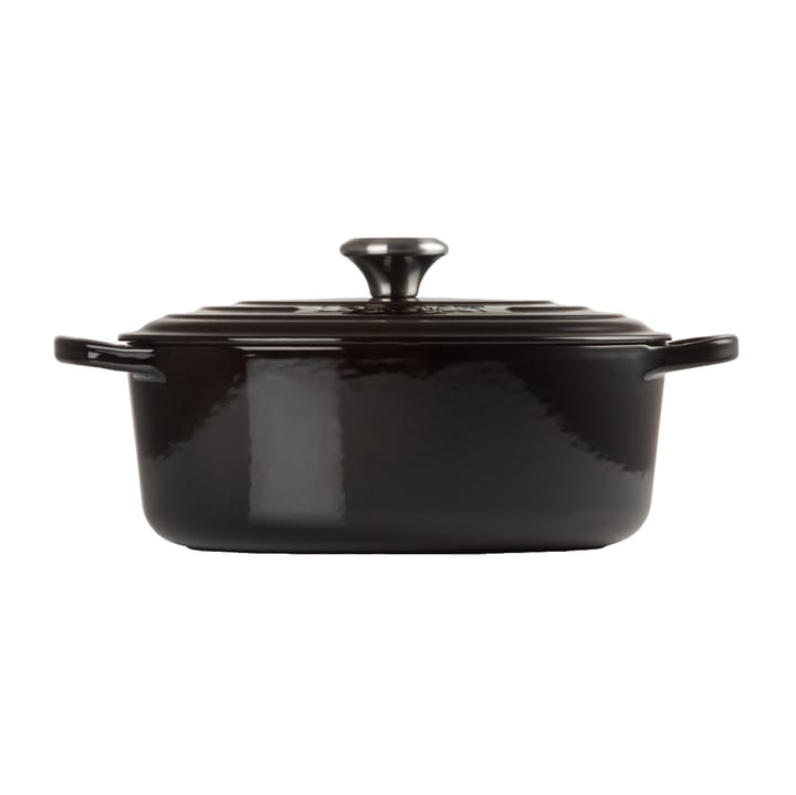 Le Creuset Signature oval gryta 6,3 l - Black - Le Creuset