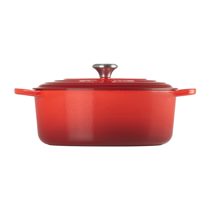 Le Creuset Signature oval gryta 6,3 l - Cerise - Le Creuset