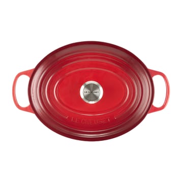 Le Creuset Signature oval gryta 6,3 l - Cerise - Le Creuset