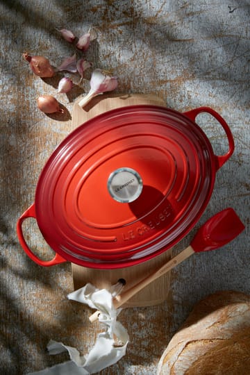 Le Creuset Signature oval gryta 6,3 l - Cerise - Le Creuset