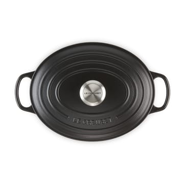 Le Creuset Signature oval gryta 6,3 l - Matte black - Le Creuset