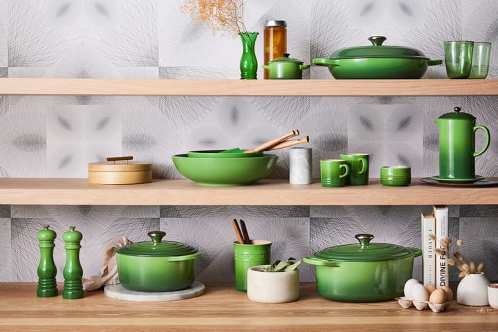 Le Creuset Signature rund gryta 4,2 l, Bamboo Green Le Creuset