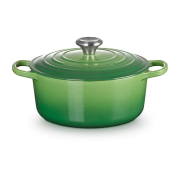 Le Creuset Signature rund gryta 4,2 l - Bamboo Green - Le Creuset