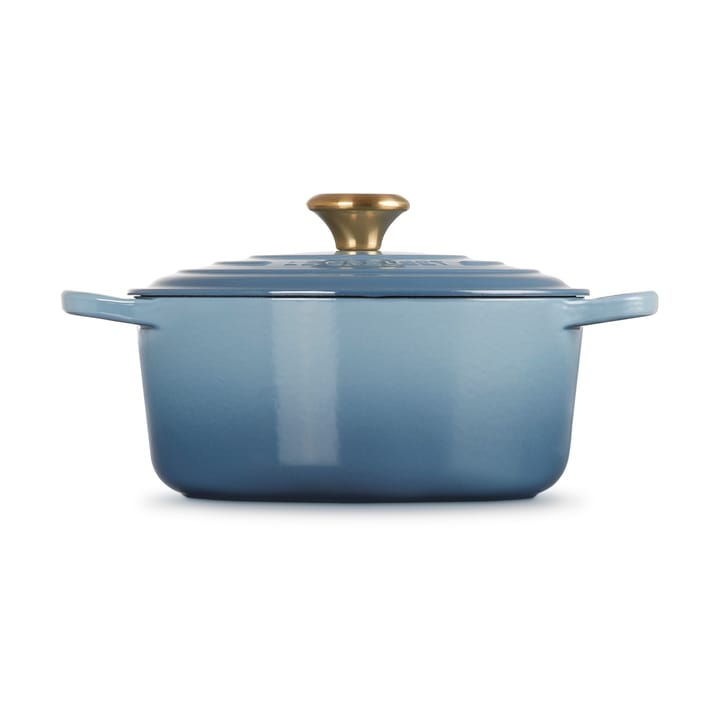 Le Creuset Signature rund gryta 4,2 l, Chambray Le Creuset