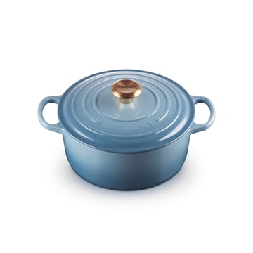 Le Creuset Signature rund gryta 4,2 l - Chambray - Le Creuset