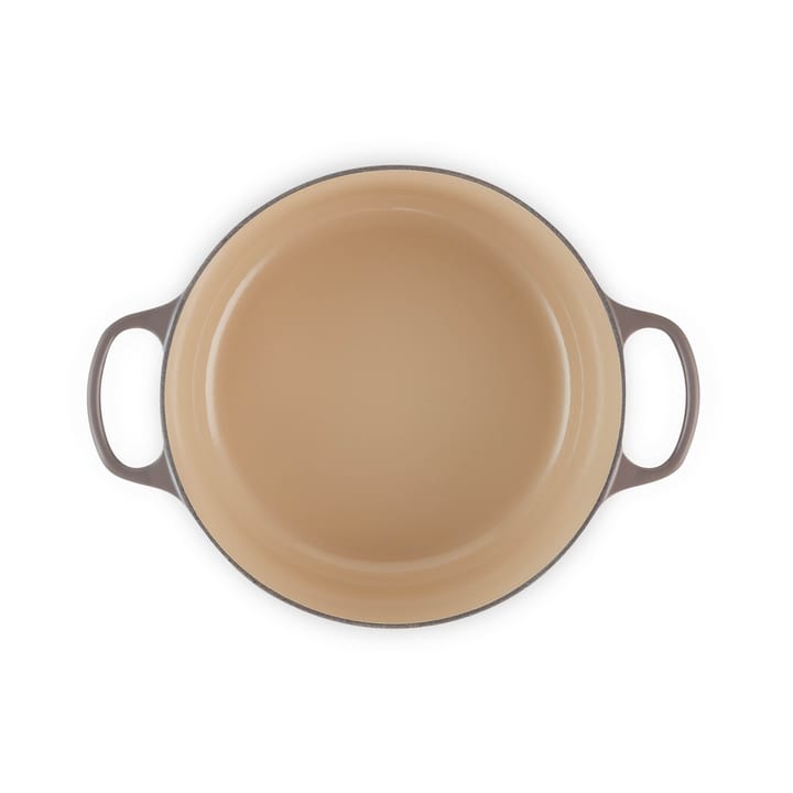 Le Creuset Signature rund gryta 4,2 l, Flint Le Creuset