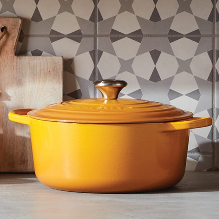 Le Creuset Signature rund gryta 4,2 l, Nectar Le Creuset