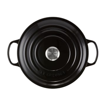 Le Creuset Signature rund gryta 6,7 l - Black - Le Creuset