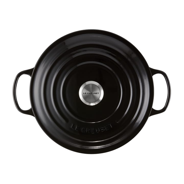 Le Creuset Signature rund gryta 6,7 l, Black Le Creuset