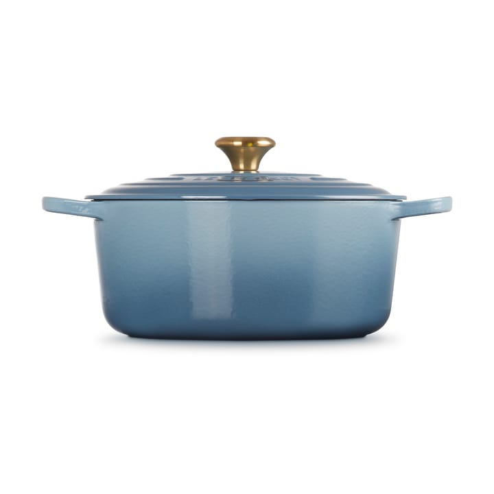 Le Creuset Signature rund gryta 6,7 l, Chambray Le Creuset