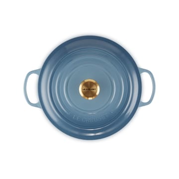 Le Creuset Signature rund gryta 6,7 l - Chambray - Le Creuset