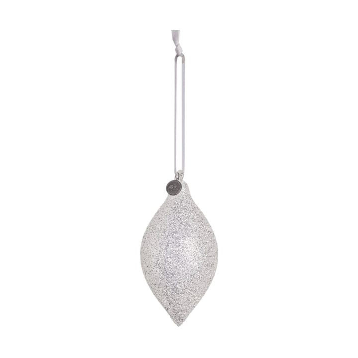 Glitteria dekoration julhänge 17 cm - Silver - Lene Bjerre