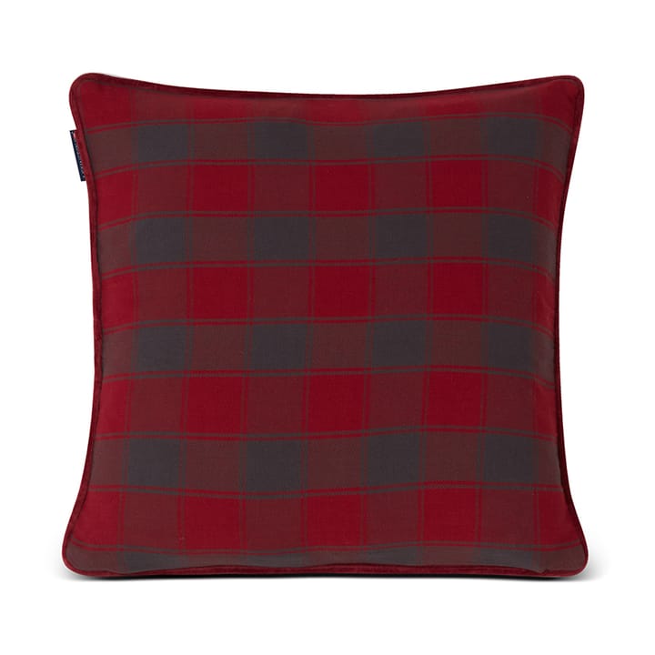 Checked Organic Cotton Flannel kuddfodral 50x50 cm, Winter Wonder Land Lexington