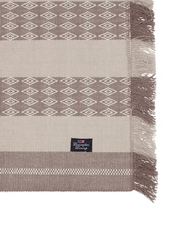 Jacquard Striped bordstablett 40x50 cm - Beige - Lexington