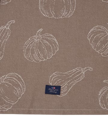 Organic Cotton Jacquard kökshandduk 50x70 cm - Brown - Lexington