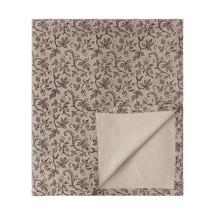 Printed Recycled Cotton bordsduk 150x250 cm - Light beige - Lexington