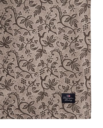 Printed Recycled Cotton bordsduk 150x250 cm - Light beige - Lexington