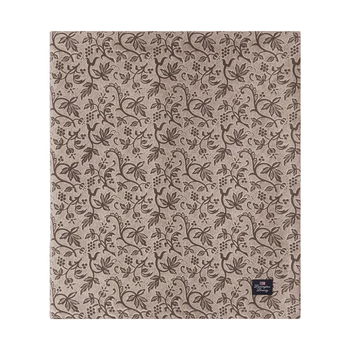 Printed Recycled Cotton bordsduk 150x350 cm - Light beige - Lexington