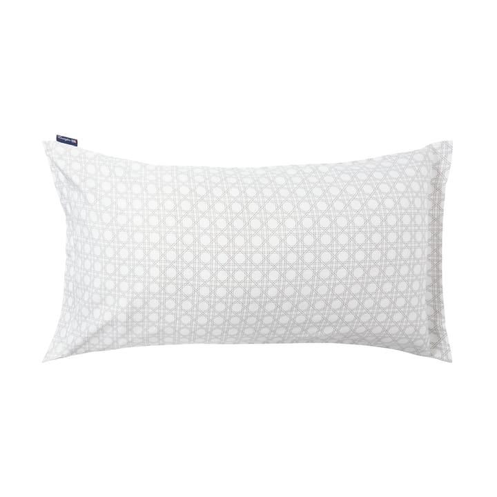 Rattan Printed örngott 50x90 cm, White Lexington