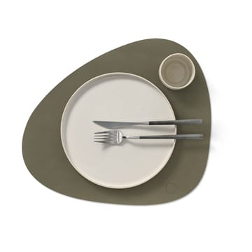 Curve Nupo bordstablett - army green - LIND DNA