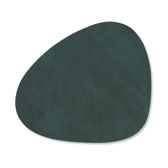 Nupo glasunderlägg curve vändbar 1 st, Dark green-olive green LIND DNA