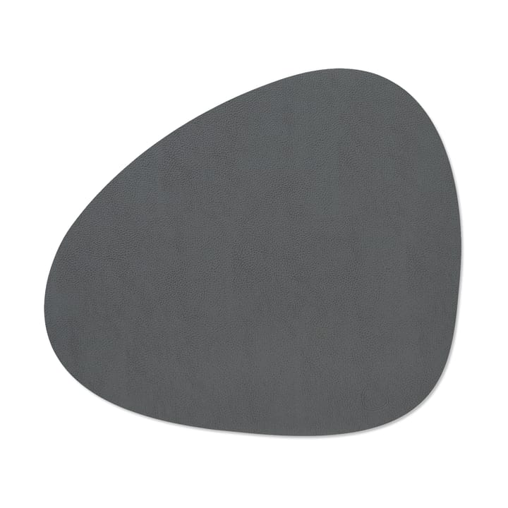 Serene bordstablett curve L 37x44 cm - Anthracite - LIND DNA