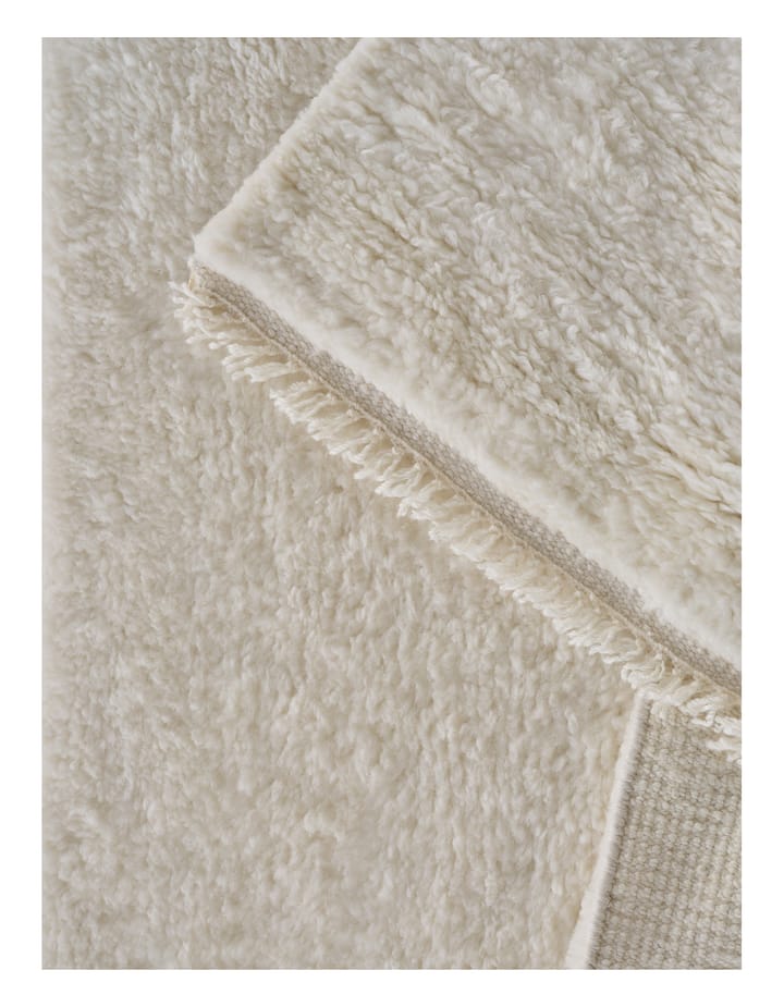 Soft Savannah ullmatta, White, 170x240 cm Linie Design