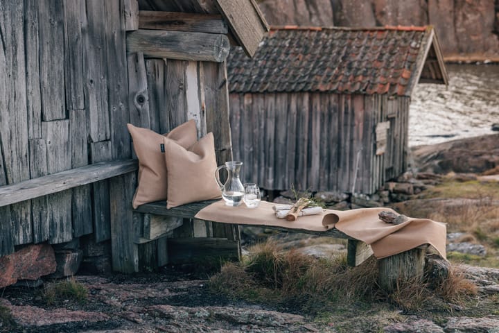 Uni löpare 45x150 cm, Kamelbrun Linum