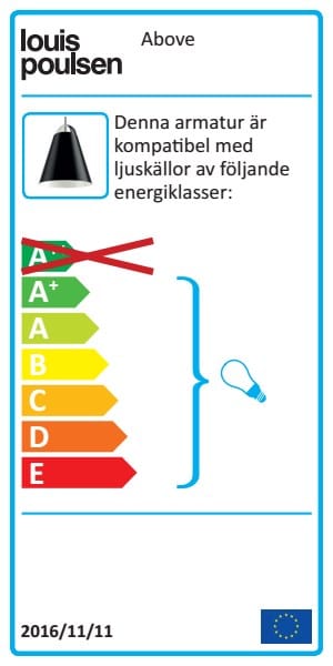 Above pendel Ø40 cm - Vit - Louis Poulsen