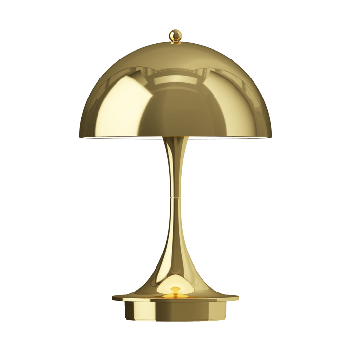 Panthella 160 Portable v3 bordslampa, Brass metallised Louis Poulsen