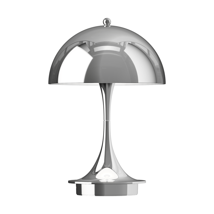 Panthella 160 Portable v3 bordslampa - Krom - Louis Poulsen