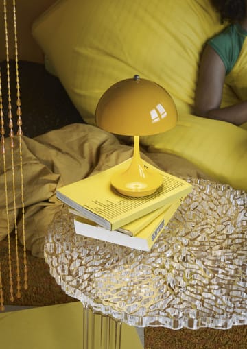 Panthella 160 Portable v3 bordslampa - Opaque yellow - Louis Poulsen